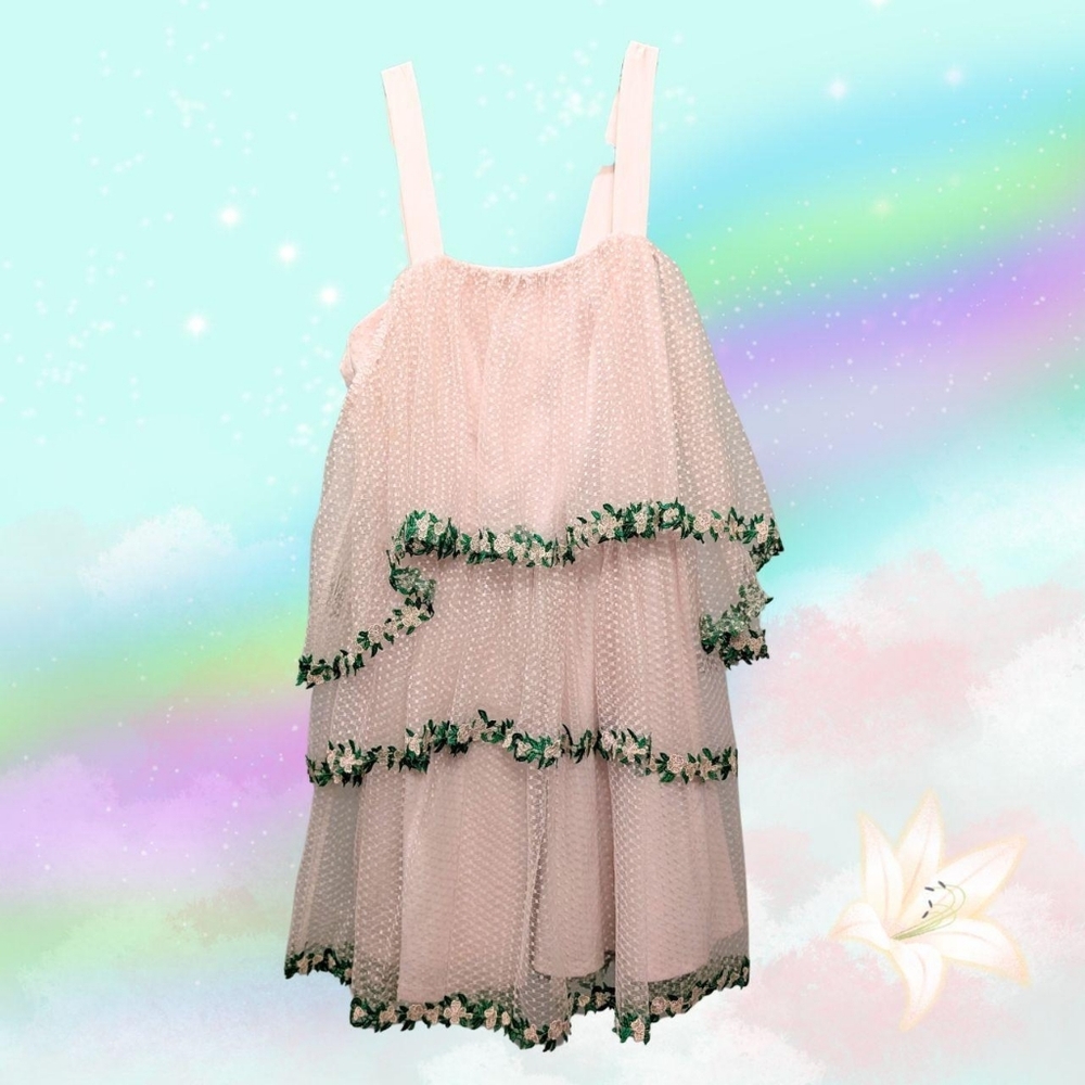 ASOS Layered Lace Fairy Dress